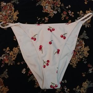 5/$10 Forever 21 Cherry High Leg Bikini